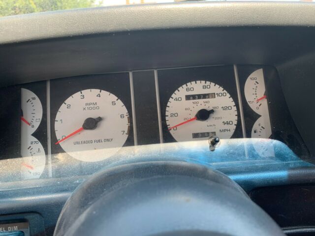 1988 Red Ford Mustang