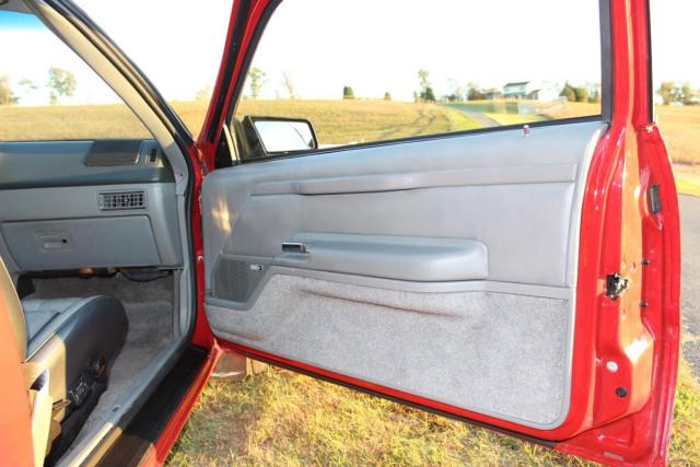 1988 Red Ford Thunderbird Coupe