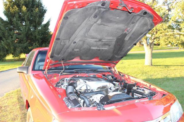 1988 Red Ford Thunderbird Coupe