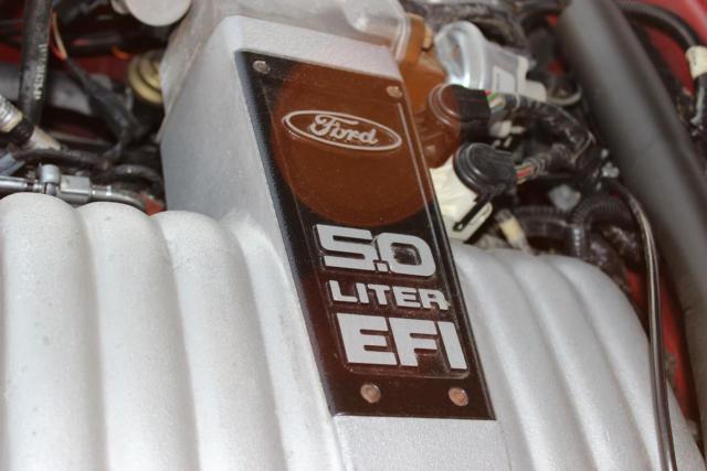 1988 Red Ford Thunderbird Coupe