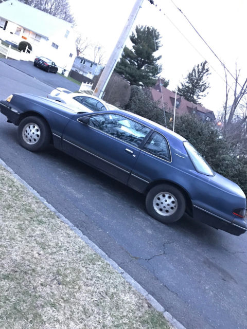 1988 Blue Ford Thunderbird Coupe