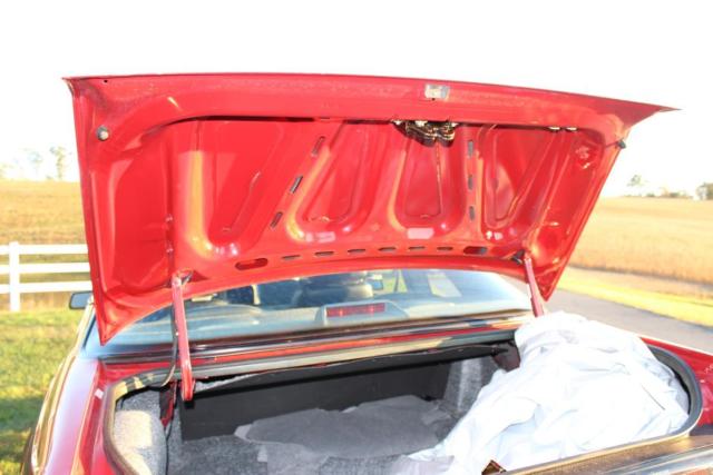 1988 Red Ford Thunderbird Coupe