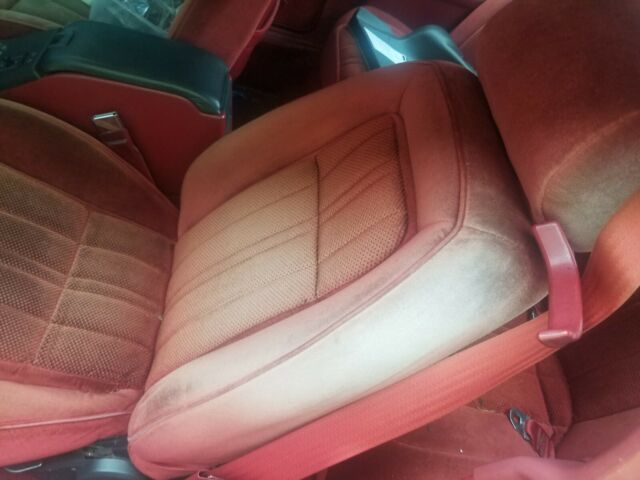 1988 Maroon Ford Thunderbird Coupe