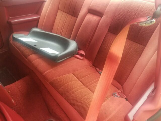 1988 Maroon Ford Thunderbird Coupe