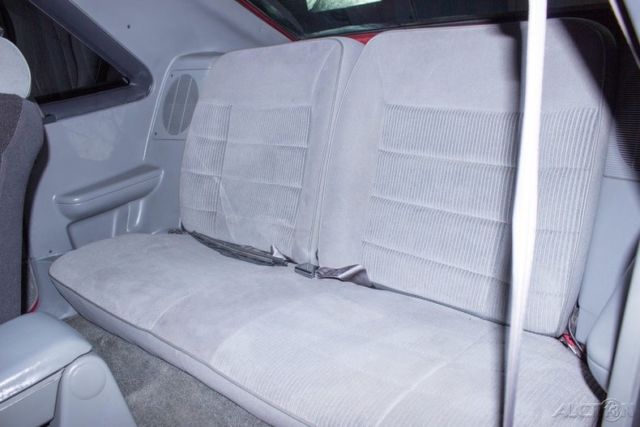 1988 Red Ford Mustang Hatchback