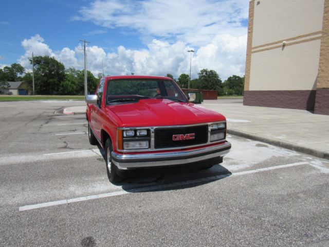 1988 VICTORY  RED GMC Sierra 1500 2 DOOR  S W B