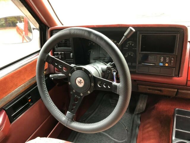 1988 Red GMC Sierra 1500 Crew Cab Pickup