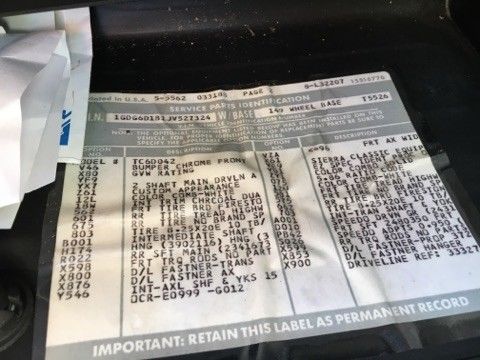 1988 White GMC C6000