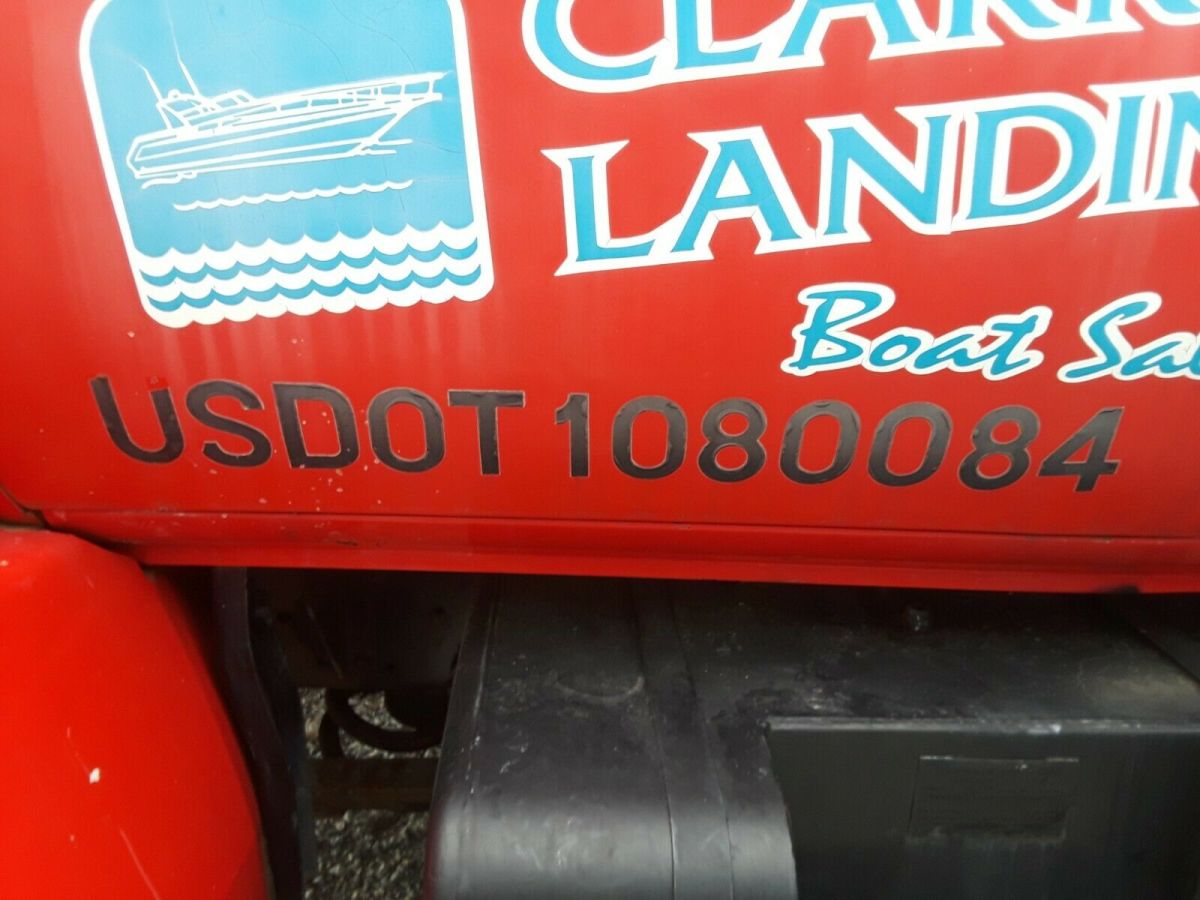 1988 Red GMC C7 Cab & Chassis