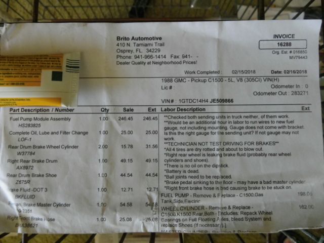 1988 GMC Sierra 1500