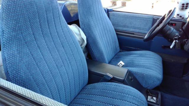 1988 Blue GMC Jimmy Convertible