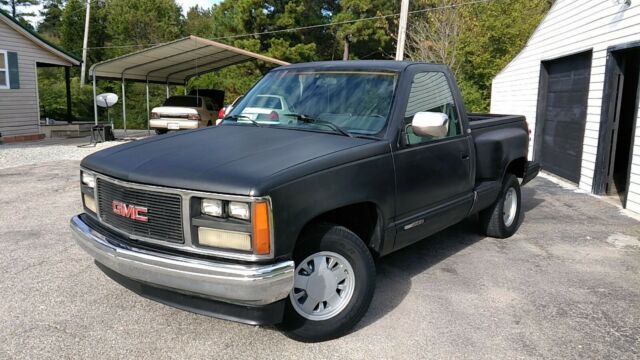 1988 Black GMC Sierra 1500 Stepside