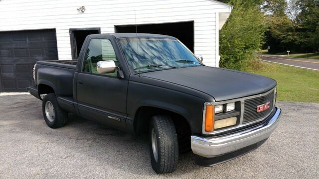 1988 Black GMC Sierra 1500 Stepside