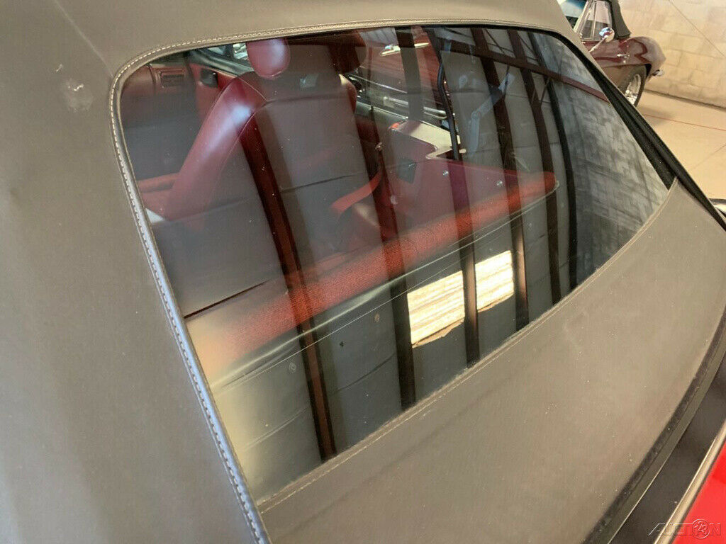 1988 Red Ford Mustang Convertible