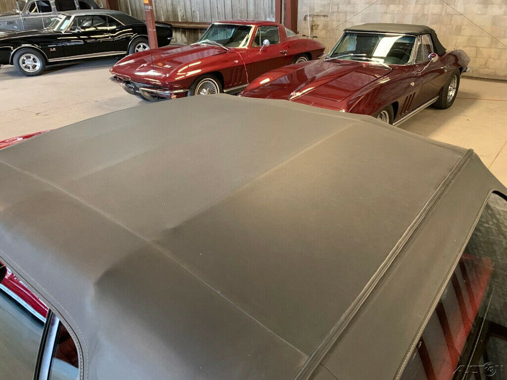 1988 Red Ford Mustang Convertible