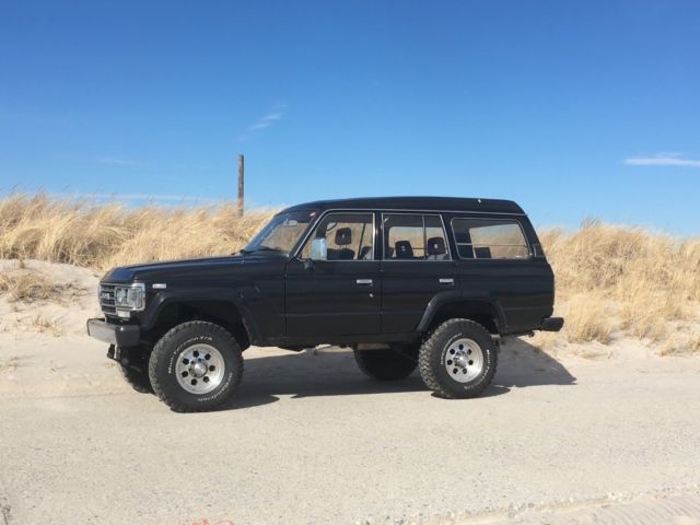 1988 Black Toyota Land Cruiser SUV