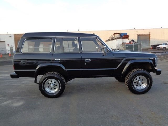 1988 Black Toyota Land Cruiser SUV