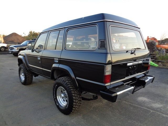 1988 Black Toyota Land Cruiser SUV