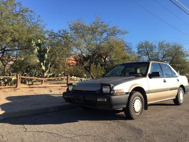 1988 Gold Honda Accord