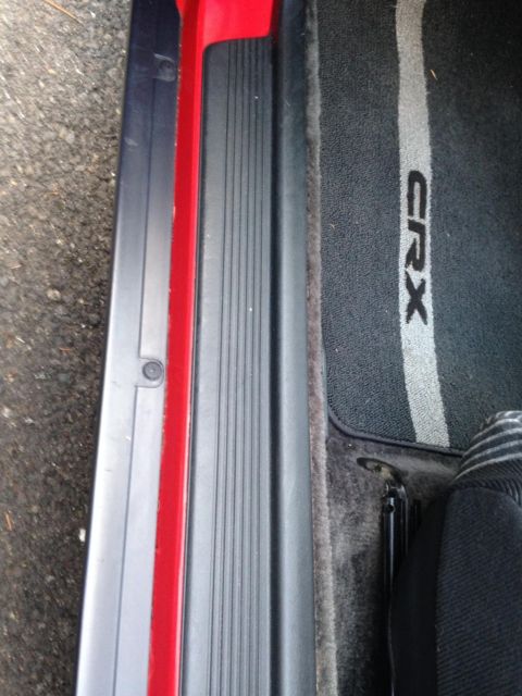 1988 Red Honda CRX Hatchback