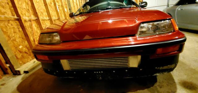 1988 Red Honda CRX Hatchback