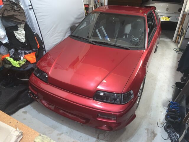 1988 Red Honda CRX Hatchback