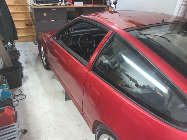 1988 Red Honda CRX Hatchback