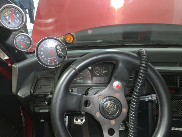 1988 Red Honda CRX Hatchback