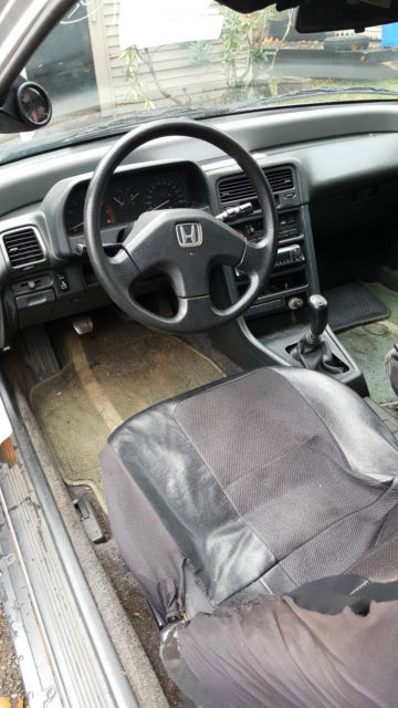 1988 Gray Honda CRX Hatchback