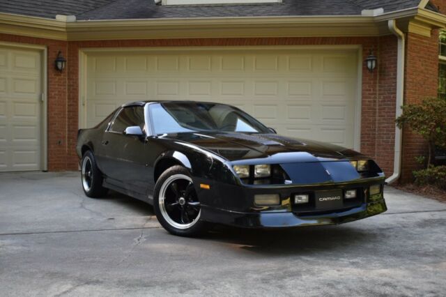 1988 Black Chevrolet Camaro Hatchback