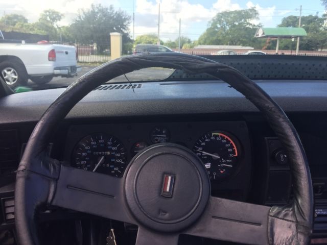 1988 Black Chevrolet Camaro Coupe