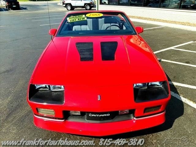 1988 Red Chevrolet Camaro Convertible