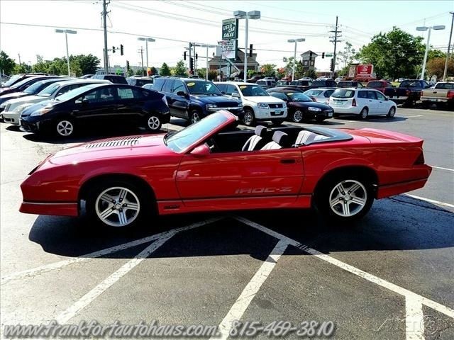 1988 Red Chevrolet Camaro Convertible