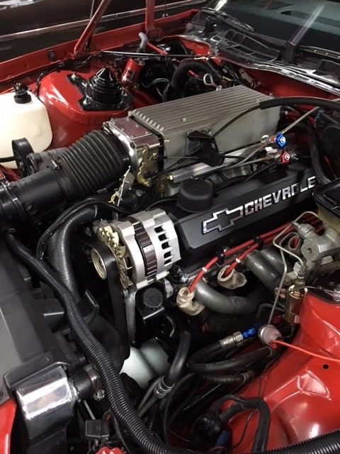 1988 Red Chevrolet Camaro Coupe