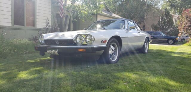 1988 Silver Jaguar XJS Convertible