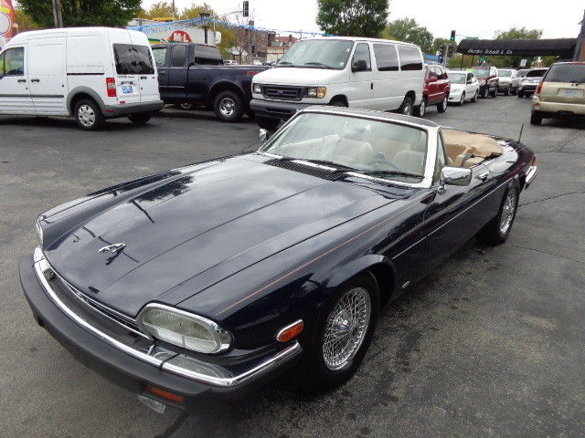 1988 Royal Blue Jaguar XJS Convertible