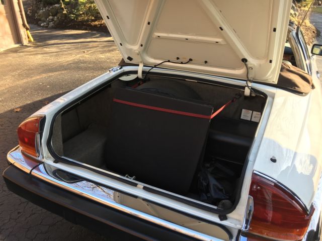 1988 White Jaguar XJS Convertible