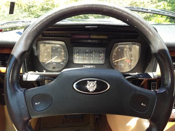 1988 Black Jaguar XJS Convertible