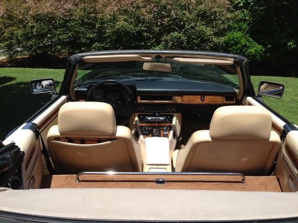 1988 Black Jaguar XJS Convertible