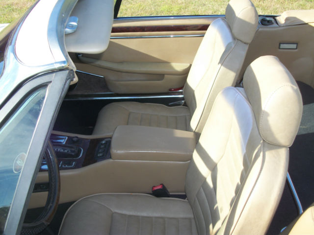 1988 White Jaguar XJS Convertible