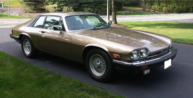 1988 Gold Jaguar XJS Coupe