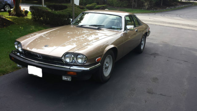 1988 Gold Jaguar XJS Coupe