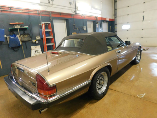 1988 Brown Jaguar XJS Convertible