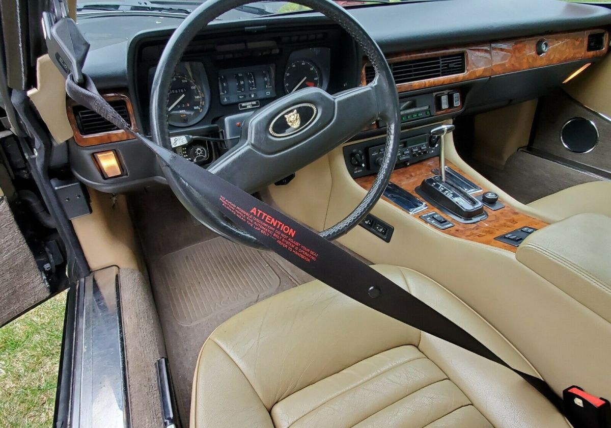 1988 Black Jaguar XJS Coupe
