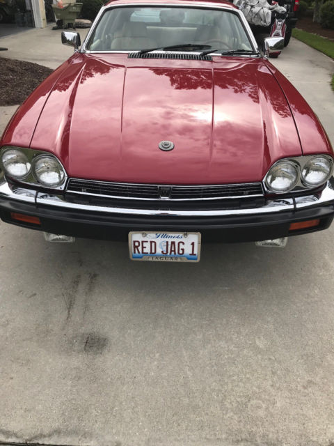 1988 Red Jaguar XJS Coupe