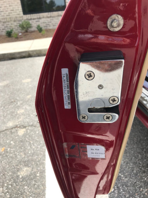 1988 Red Jaguar XJS Coupe