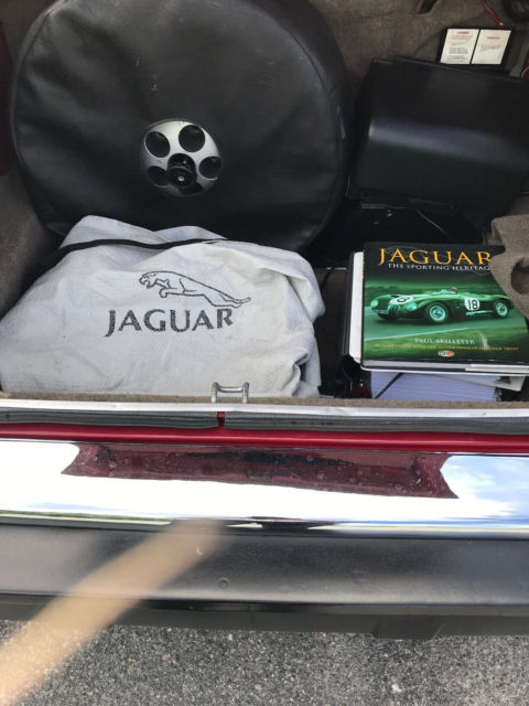 1988 Red Jaguar XJS Coupe