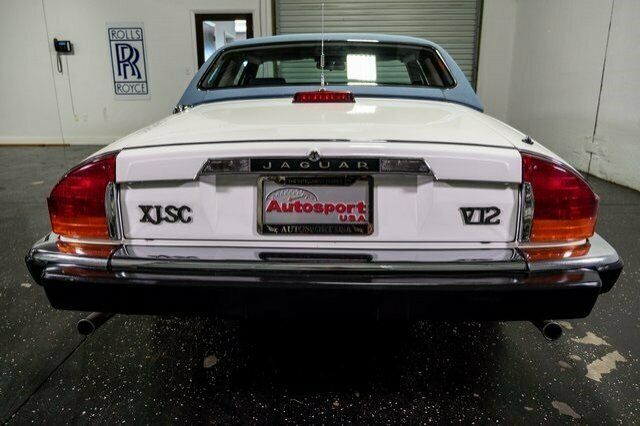 1988 White Jaguar XJS 2D Convertible