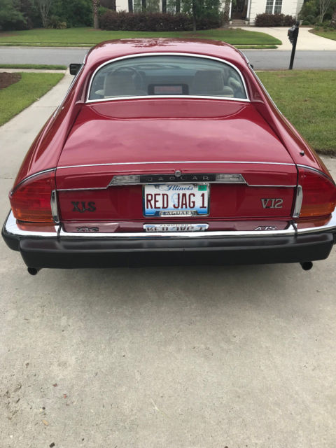 1988 Red Jaguar XJS Coupe