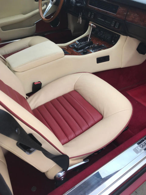 1988 Red Jaguar XJS Coupe